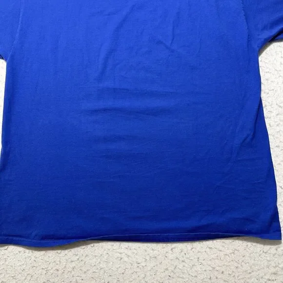 Disney Parks Men's XL Walt Disney World Crewneck Graphic T Shirt 1971 Logo Blue - Picture 11 of 11